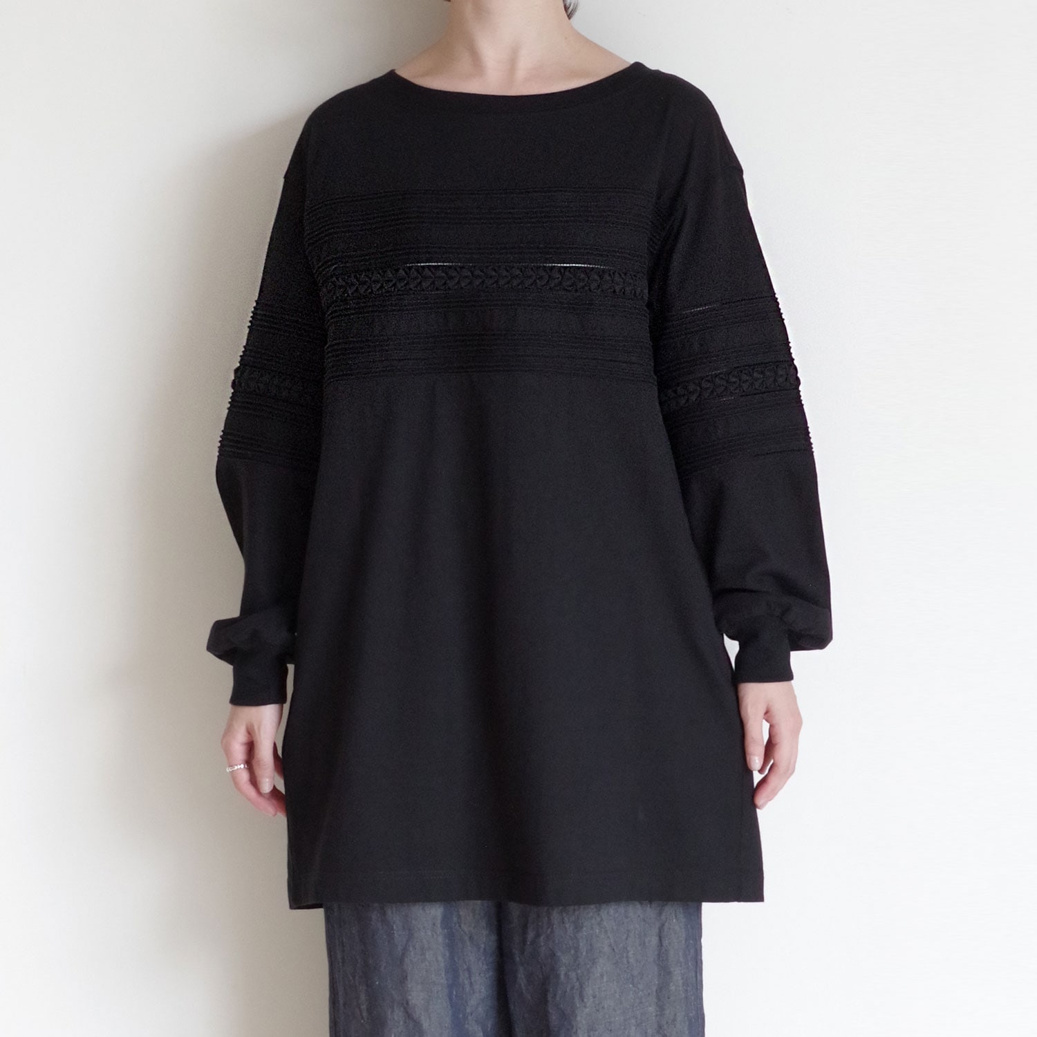 美品　フィータ　pheeta チュニック　ブラウス　ドルマンシャツ Pheeta（フィータ） Trinity オーバーチュニック