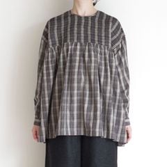 maison de soil ᥾ɥ : BACK OPENING PULLOVER WITH MINI PINTUCK ֥饦