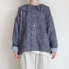 BUNON ֥Υ : Round Collar Blouson 饦ɥ顼֥륾