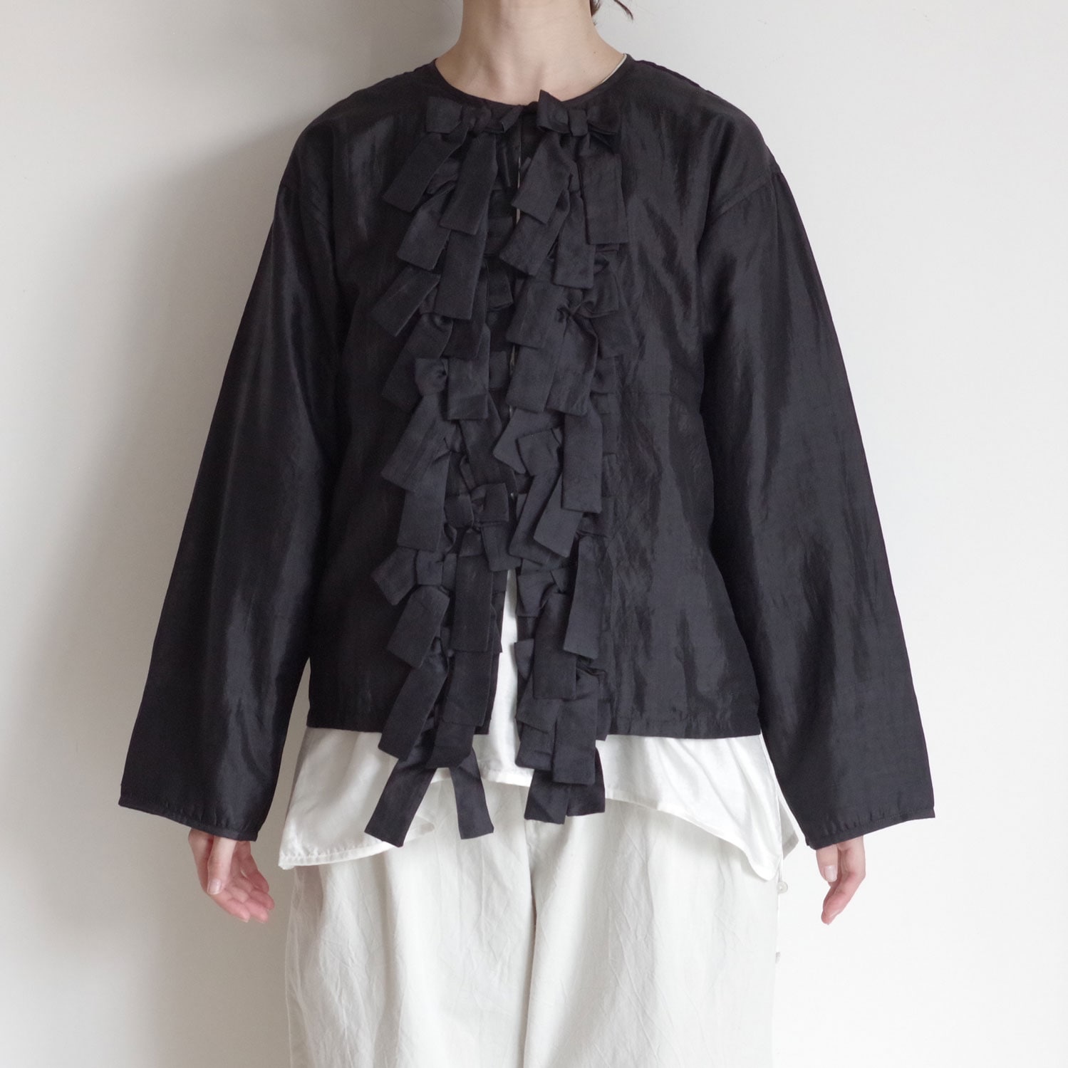 BUNON ブノン : Ribbon Light Jacket リボンライトジャケット | BUNON