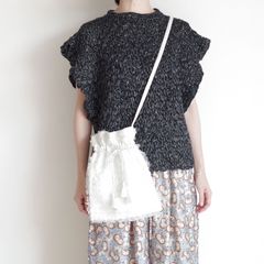 BUNON �֥Υ� : Organdy Shoulder Bag �������󥸡����������Хå�