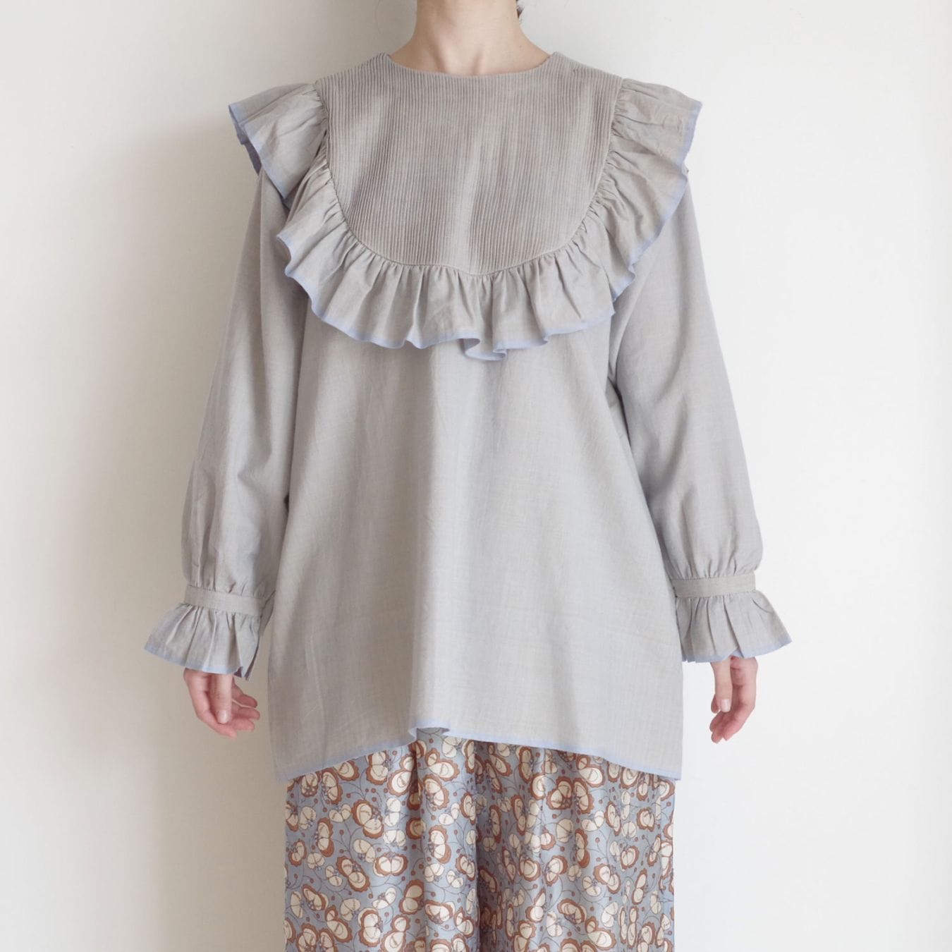BUNON ブノン : Pintuck Tunic ピンタックチュニック | BUNON