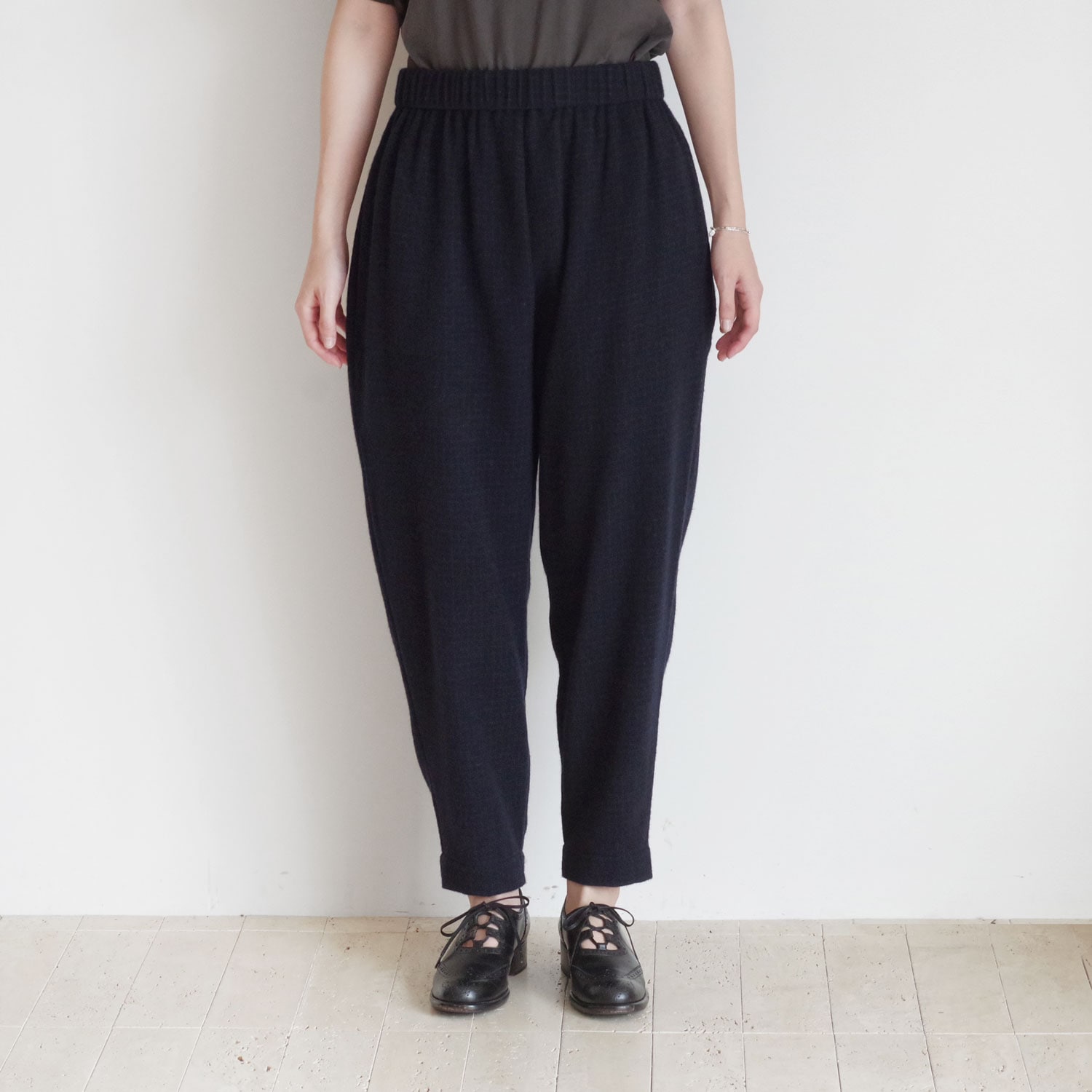 CASEY CASEYケイシーケイシーサルエルパンツ　ウールブラック黒L 000000002907_LTCZrVK.jpg