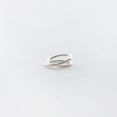 ALT ����� : 2.0 double spiral ring ��� (sterling sivler)