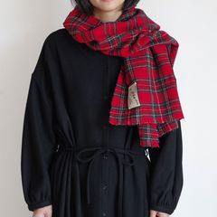 INJIRI ウールチェック　ワンピース S ADORE｜ウールチェックワンピース