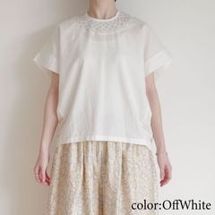 BUNON �֥Υ� : Embroidery Woven-T ����֥������꡼�֥饦��