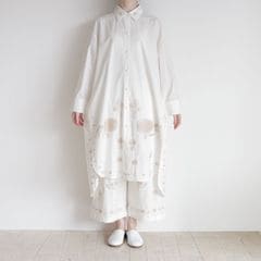 AODRESS �����ɥ쥹 : oats sun flowers dropped showlder shirt ���󥰥����