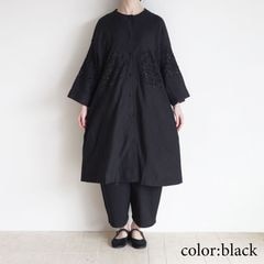 AODRESS �����ɥ쥹 : sprayed NIWA northern sequins coocoon coat �ɽ�������