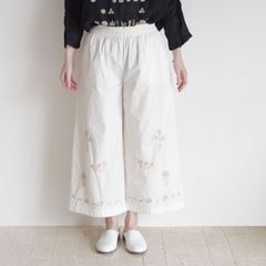 AODRESS �����ɥ쥹 : oats sun flowers sabrina pants �磻�ɥѥ��