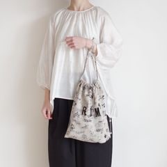 R&D.M.Co- ������ɥޥ󥺥ơ��顼 : GRAFFITI DRAWSTRING BAG (L) ����Хå�