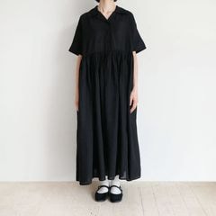 junkoro カディアンドコー　トップス　khadi and co Khadi and Co. | アンドラプレインタックブラウス〈 SARA 〉 4colors