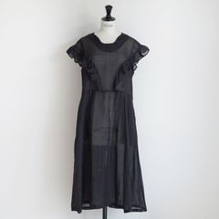 the last flower of the afternoon : Ʃ���ʵ�ƻ Sheer ruffled dress