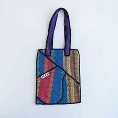 NAMAI �ʥޥ���THE TARUN QUILTED KANTHA BAG ���󥿥���ȥȡ��ȥХå�(D)