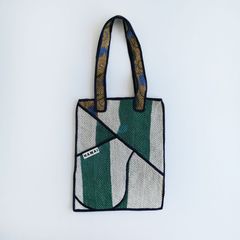 NAMAI �ʥޥ���THE TARUN QUILTED KANTHA BAG ���󥿥���ȥȡ��ȥХå�(G)