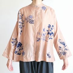 injiri インジリ : AMBER-18 インディゴ絞り染めパッチワーク