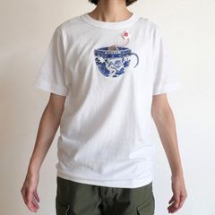 ������ɥޥ󥺥ơ��顼 R&D.M.Co-��B.W. MILK TEA T THIRT(WHITE)���ƥ����ݥåȥץ���T�����