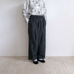 �����ɥ쥹 AODRESS��poplin big tuck pants �ץ��ȥ磻�ɥ��å��ѥ��
