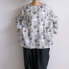 �����ɥ쥹 AODRESS��neck slit blouse ���륯�ץ��ȥ֥饦��