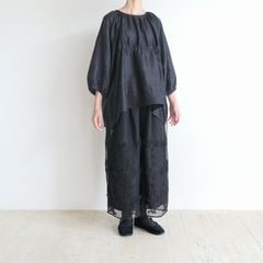 �֥Υ� BUNON : Flower Layered pants �ե��쥤�䡼�ɥѥ��