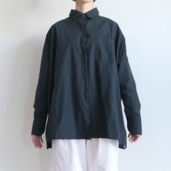 ���å���ץ�她���Ρ��������� H+ HANNOH WESSEL�� SHIRT Camelia �֥�å��磻�ɥ����