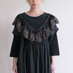 injiri インジリ : Jodhpur-121 ミシンステッチキャミソールドレス