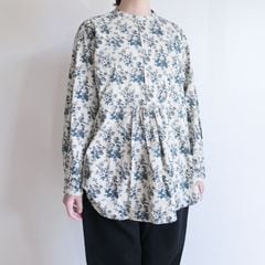 OUTIL ウティ : CHEMISIER ボタニカルバックオープンシャツ