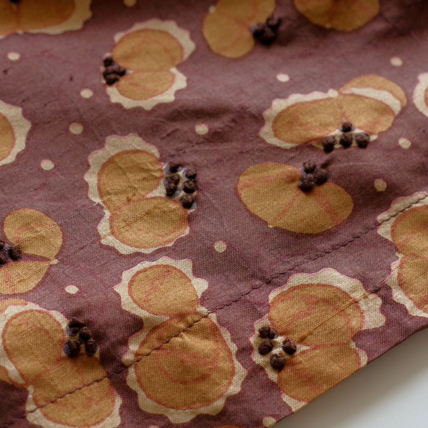 BUNON �֥Υ� : Embroidery TuckPants �ץ��ȥѥ��