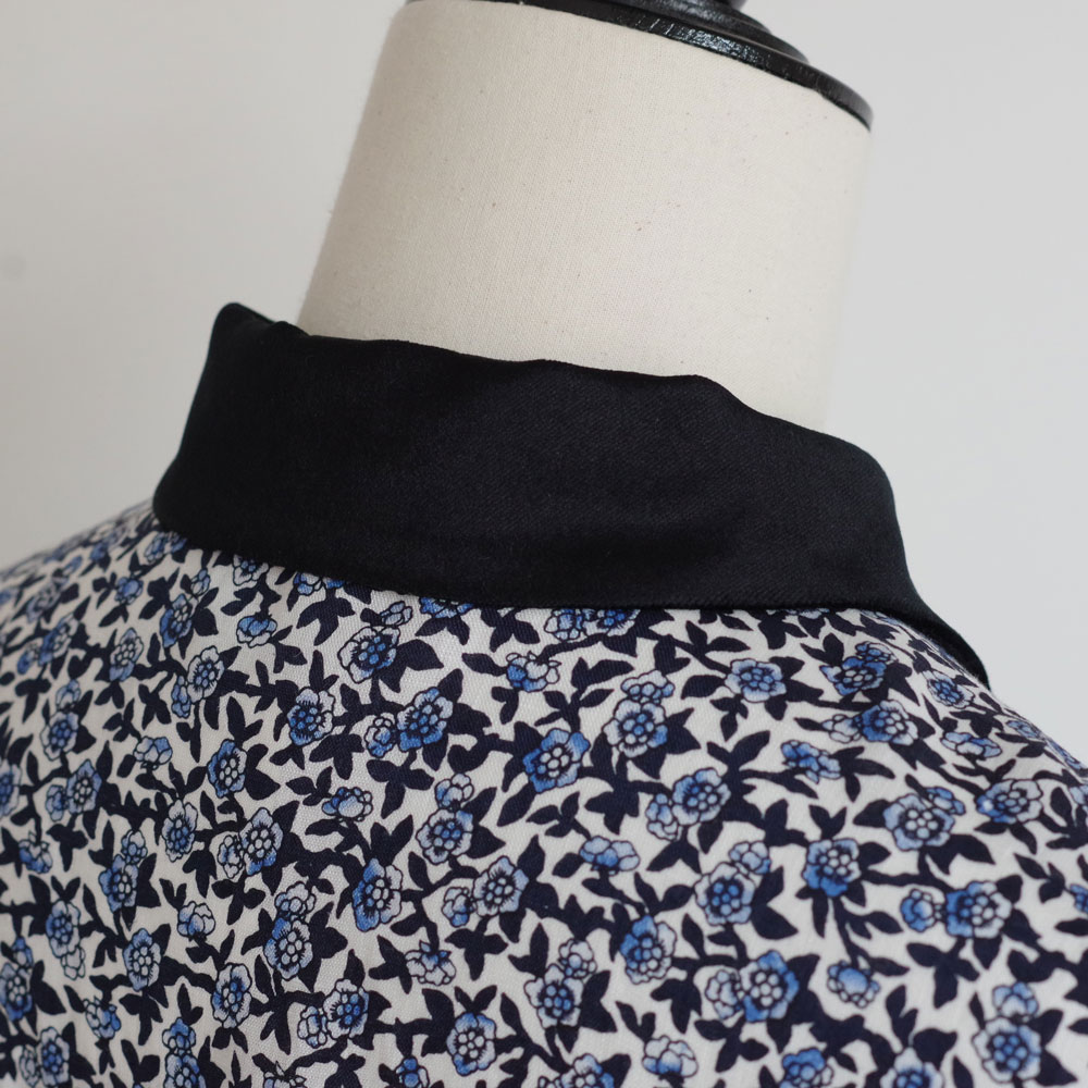 R&D.M.Co- ������ɥޥ󥺥ơ��顼 : OLD BLUE WAIST GATHER BLOUSE ��ͥ�ץ��ȥ��㥶���֥饦��