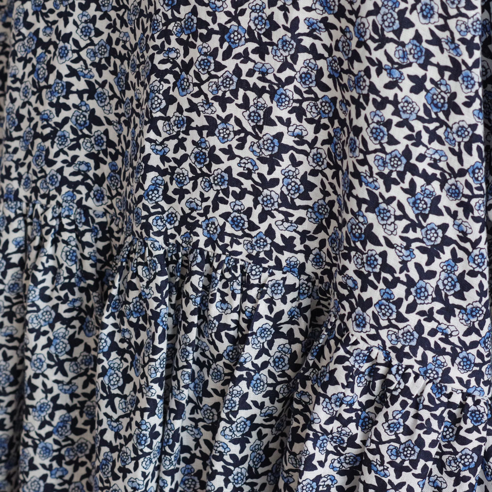 R&D.M.Co- ������ɥޥ󥺥ơ��顼 : OLD BLUE WAIST GATHER BLOUSE ��ͥ�ץ��ȥ��㥶���֥饦��