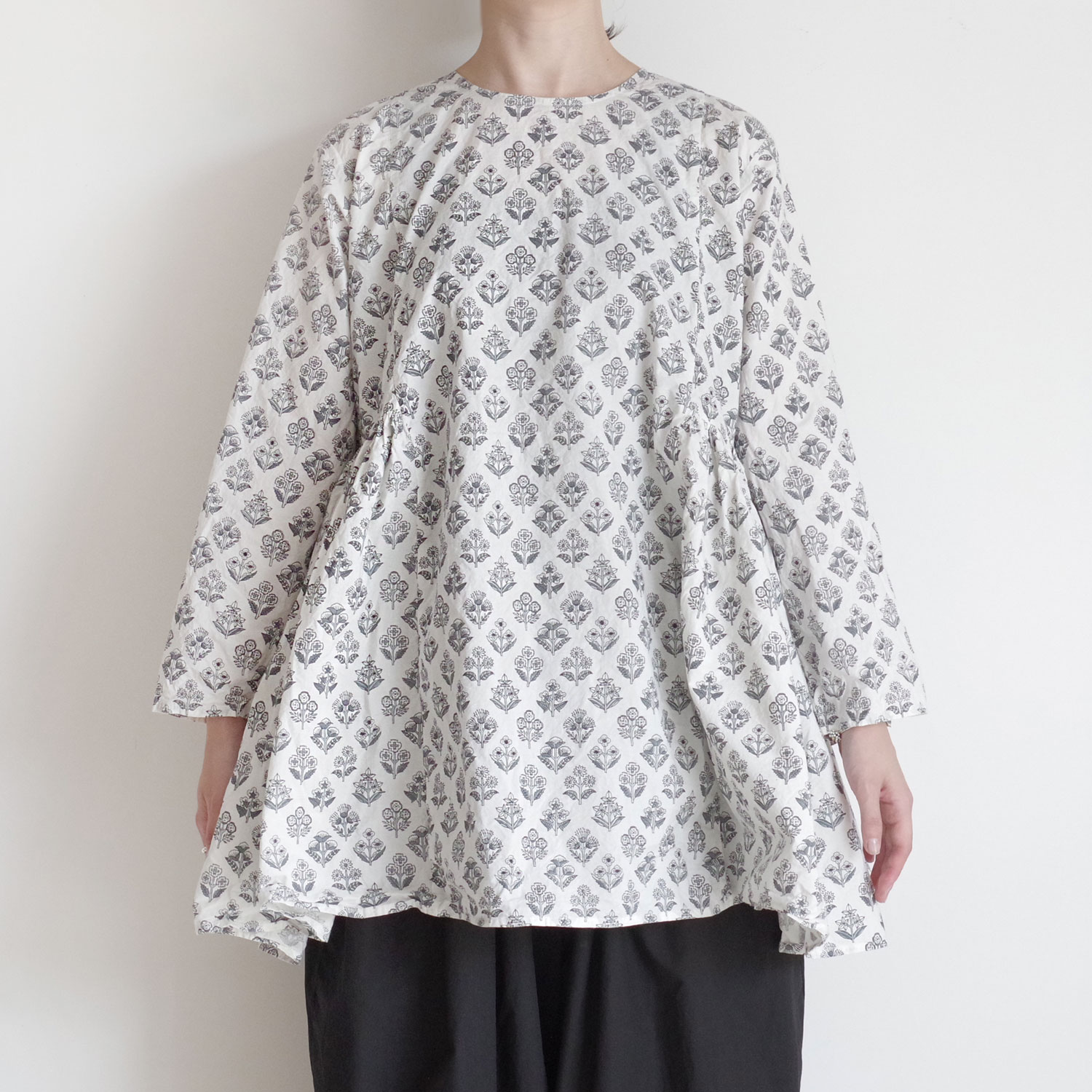 AODRESS �����ɥ쥹 : side gather tunic �֥��å��ץ��ȥ��㥶������˥å�