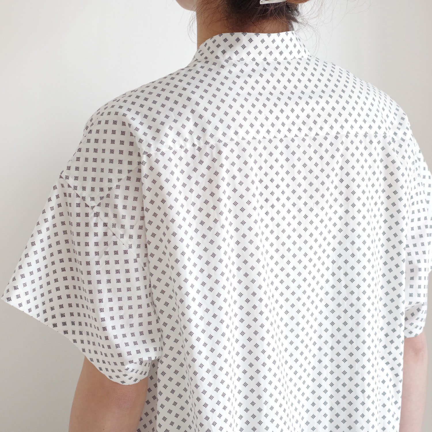 the last flower of the afternoon : Ǥ half sleeve shirt dress