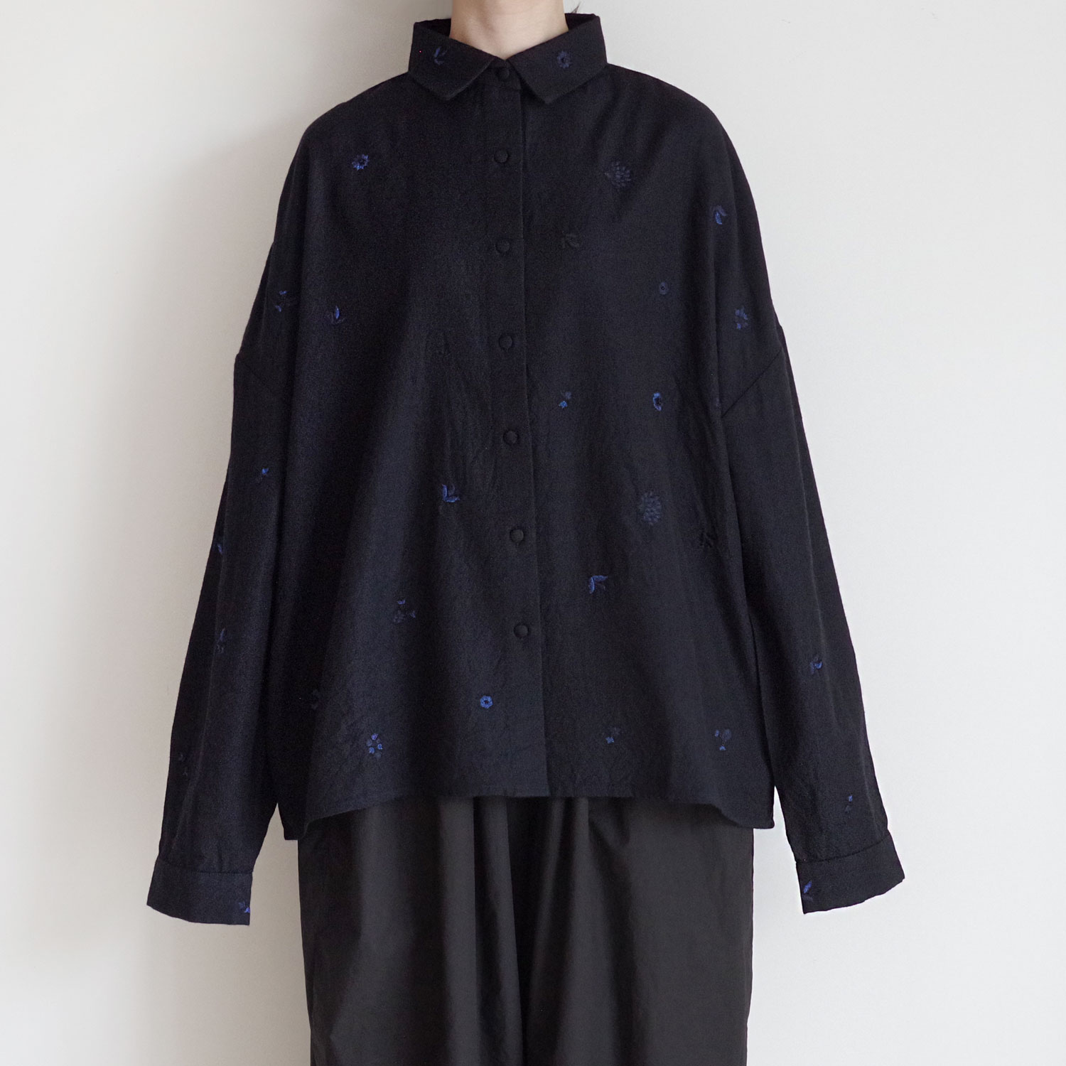 AODRESS �����ɥ쥹 : mini purana droped shoulder shirt  �ɽ������