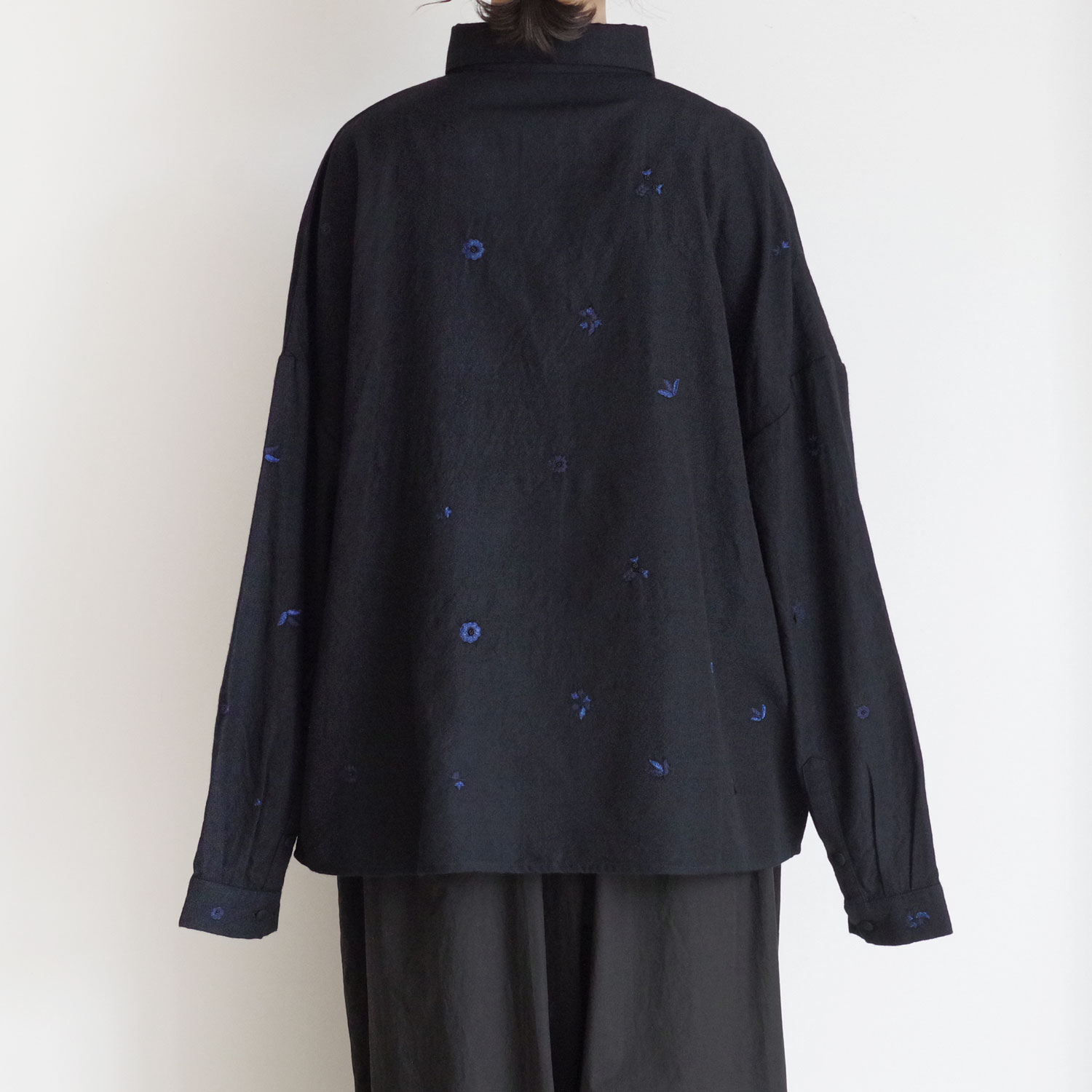 AODRESS �����ɥ쥹 : mini purana droped shoulder shirt  �ɽ������