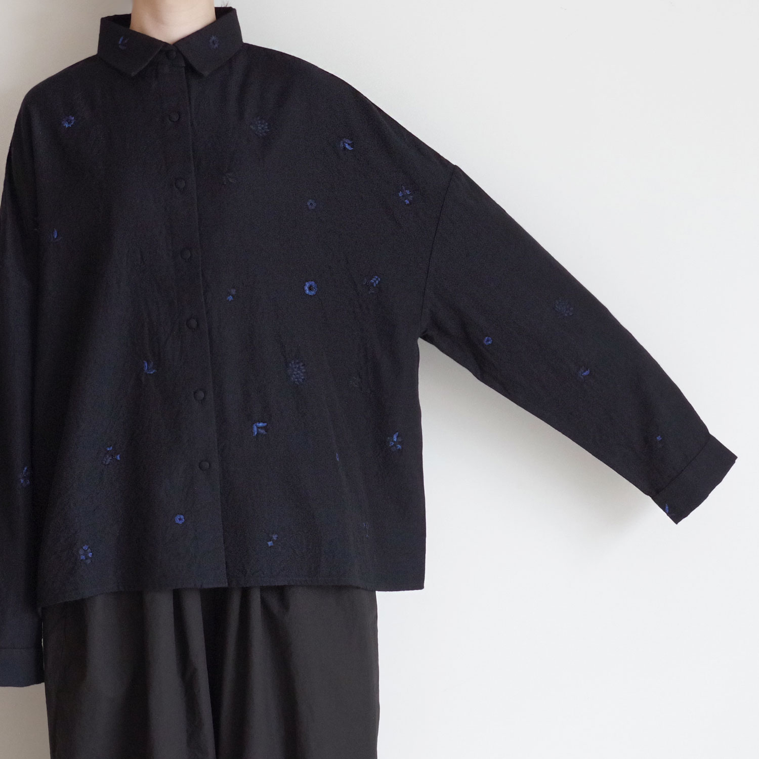 AODRESS �����ɥ쥹 : mini purana droped shoulder shirt  �ɽ������