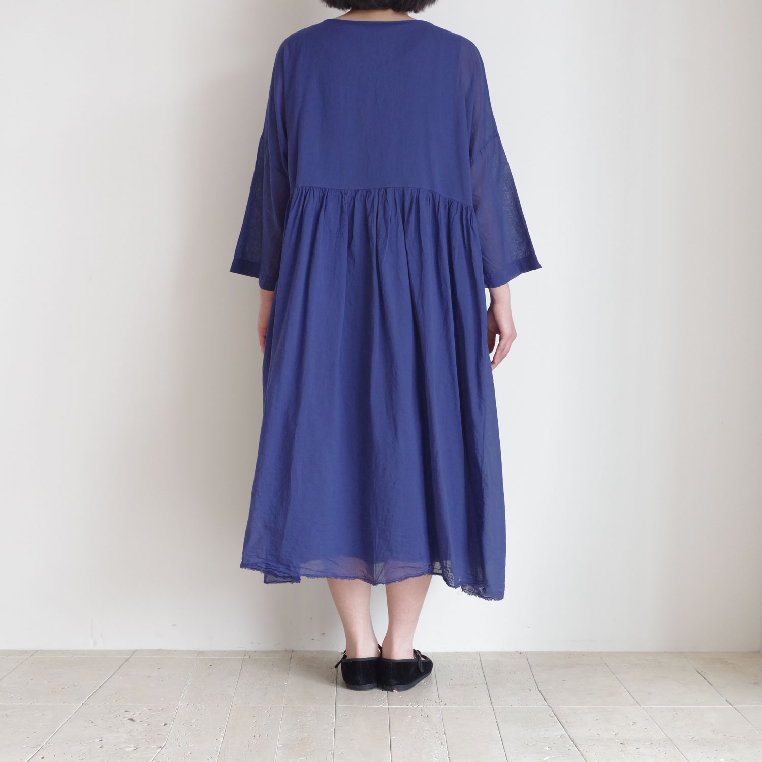 H+ HANNOH WESSEL ���å���ץ�她���Ρ��������� : DRESS Robby(MARINE) V�ͥå����ԡ���