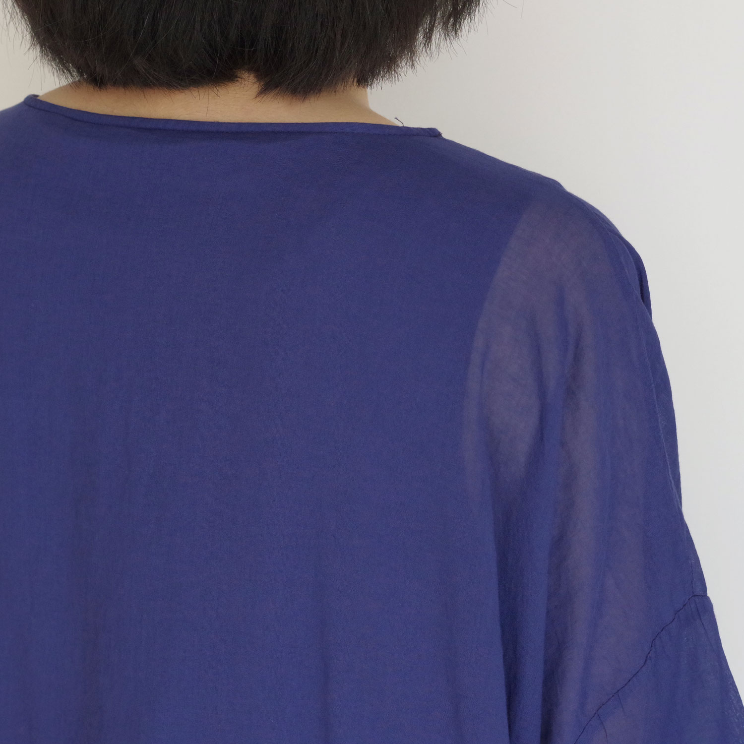 H+ HANNOH WESSEL ���å���ץ�她���Ρ��������� : DRESS Robby(MARINE) V�ͥå����ԡ���