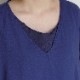 H+ HANNOH WESSEL ���å���ץ�她���Ρ��������� : DRESS Robby(MARINE) V�ͥå����ԡ���