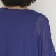 H+ HANNOH WESSEL ���å���ץ�她���Ρ��������� : DRESS Robby(MARINE) V�ͥå����ԡ���