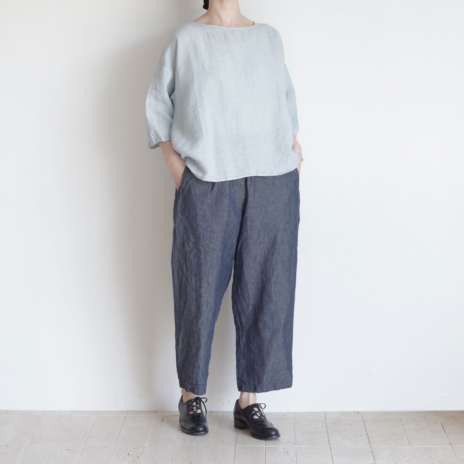 manuelle guibal ޥ˥奨륮Х : 6835 TEE OVERSIZE YILIN ͥ󥪡С֥饦
