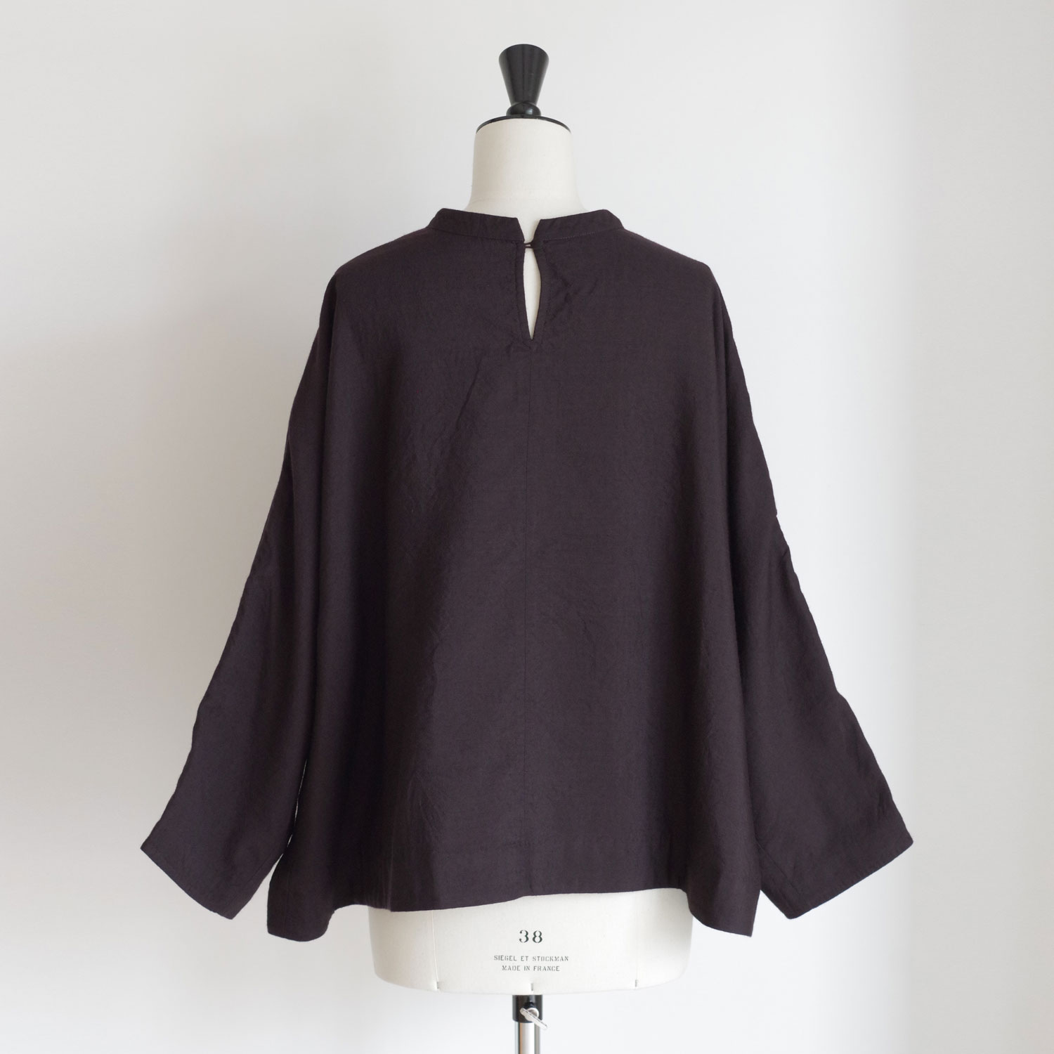 AODRESS �����ɥ쥹 : full folitage lights mock neck blouse ��å��ͥå��֥饦��
