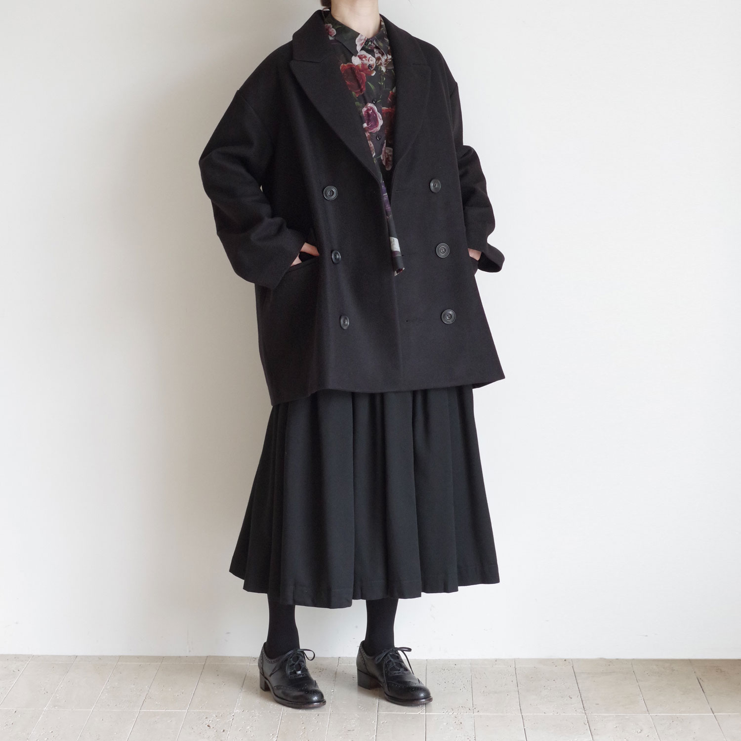 ECOLE DE CURIOSITES ��������ɥ���ꥪ���� : SOLANGE (ROSES��BLACK) ��С����֥륹������
