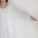 H+ HANNOH WESSEL ���å���ץ�她���Ρ��������� : DRESS Robby(White) V�ͥå����ԡ���