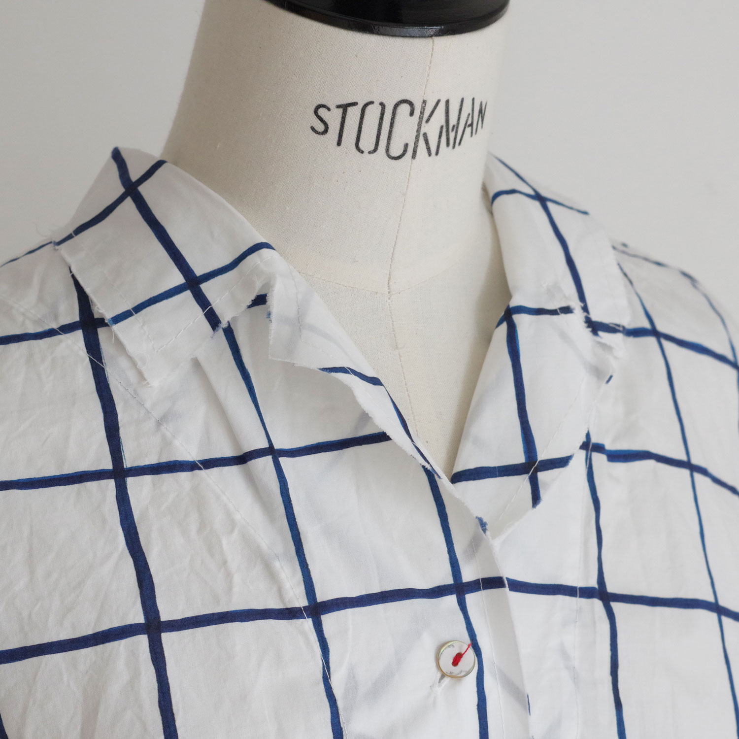 H+ HANNOH WESSEL ���å���ץ�她���Ρ��������� : Printed Shirt Serenity �ץ��ȥ����ץ󥫥顼�֥饦��