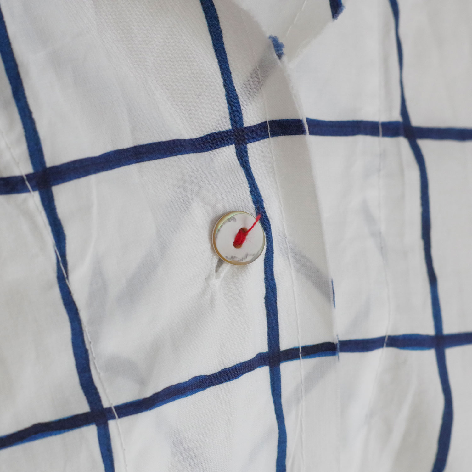 H+ HANNOH WESSEL ���å���ץ�她���Ρ��������� : Printed Shirt Serenity �ץ��ȥ����ץ󥫥顼�֥饦��