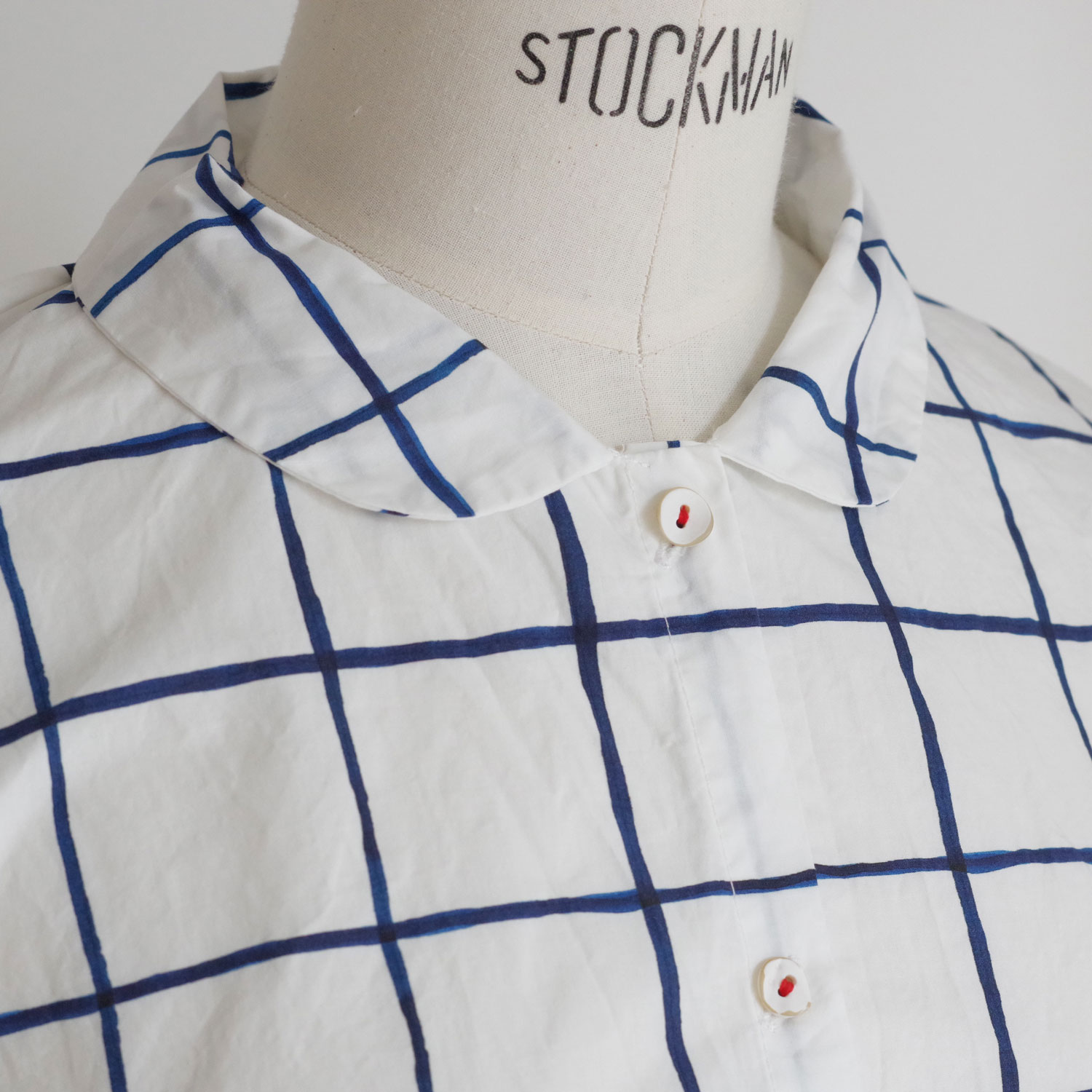 H+ HANNOH WESSEL ���å���ץ�她���Ρ��������� : Printed Shirt Saloma �ץ��ȥץ륪���С��֥饦��