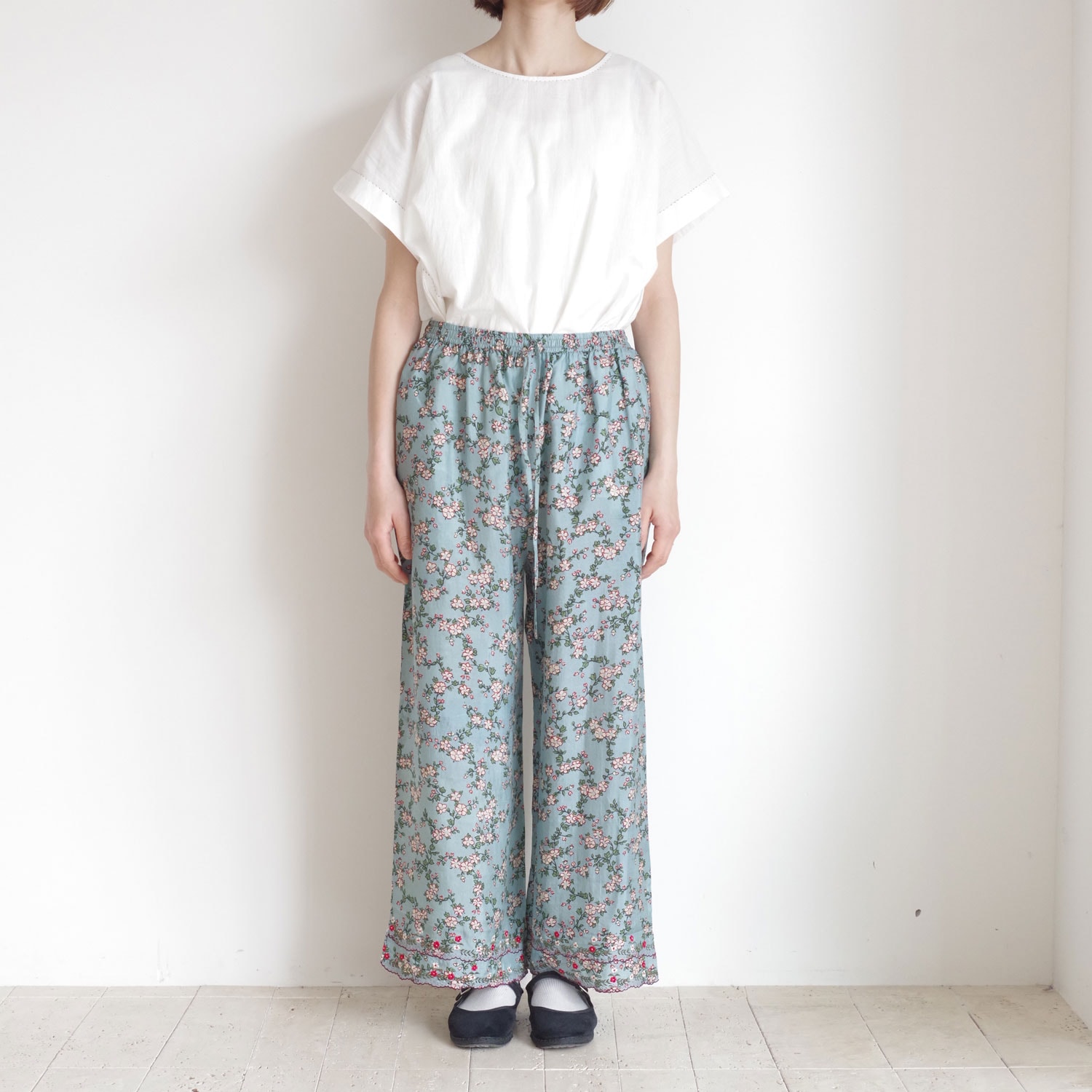 maku textiles �ޥ��ƥ��������륺 : STRAIGHT PAJAMA_221 �ץ��ȥѥ��