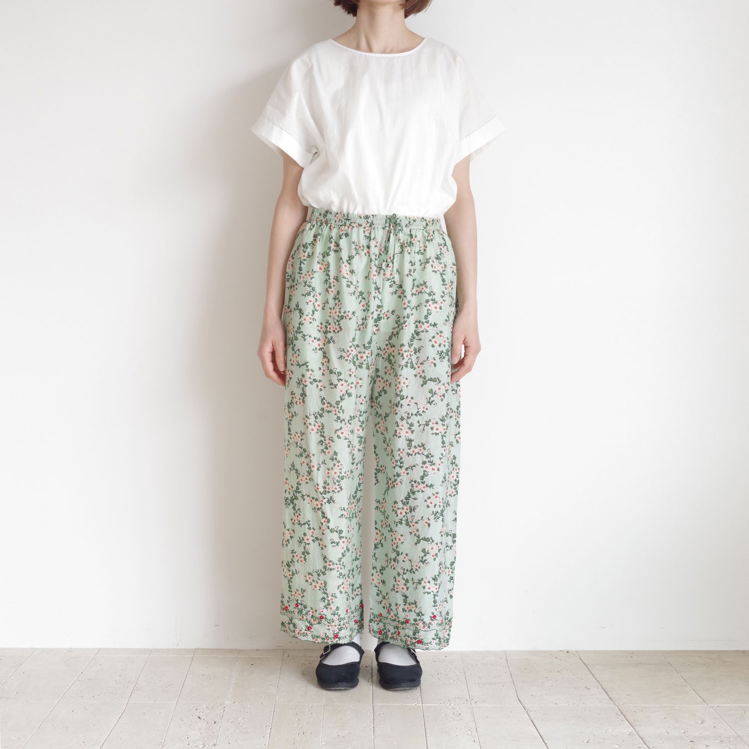 maku textiles �ޥ��ƥ��������륺 : STRAIGHT PAJAMA_221 �ץ��ȥѥ��