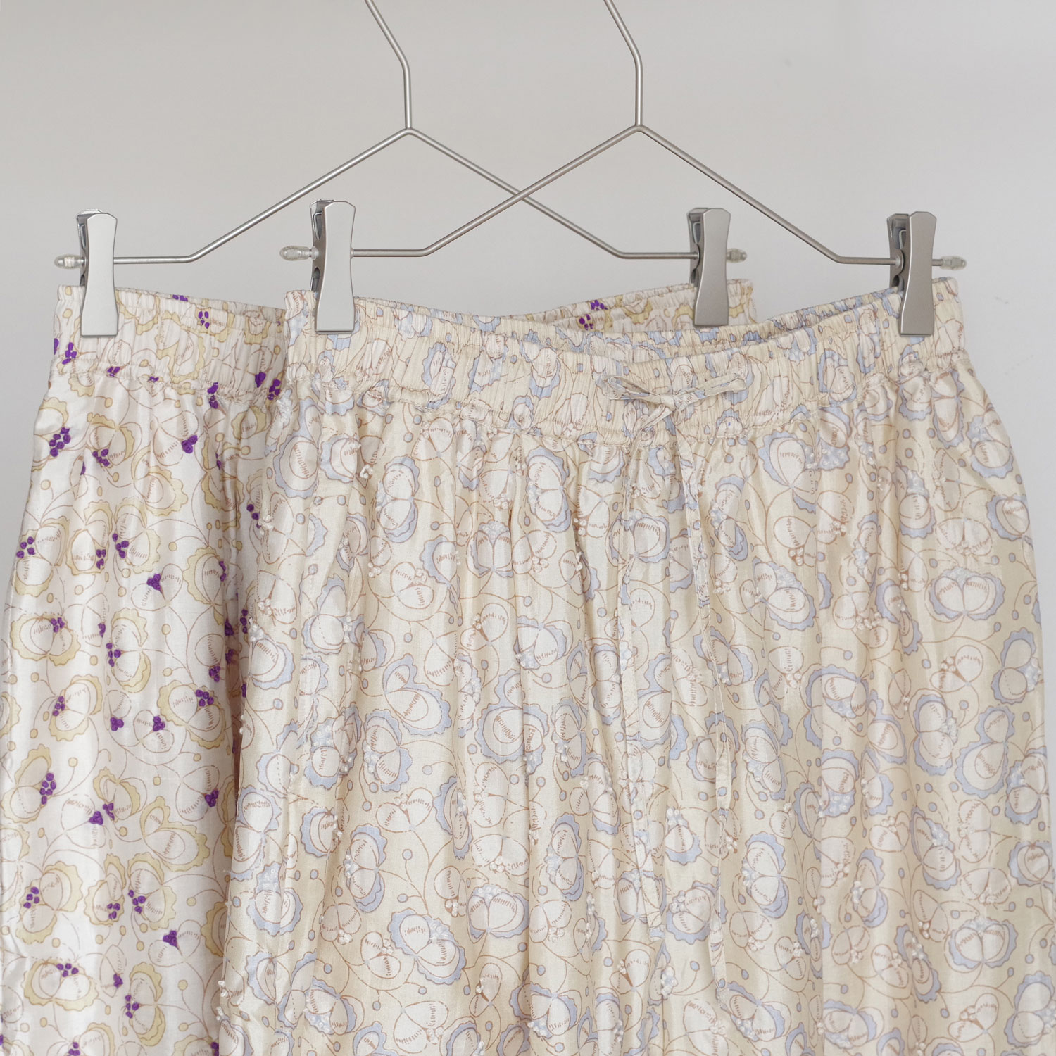 BUNON �֥Υ� : Embroidery TuckPants �ɽ����å��ѥ��