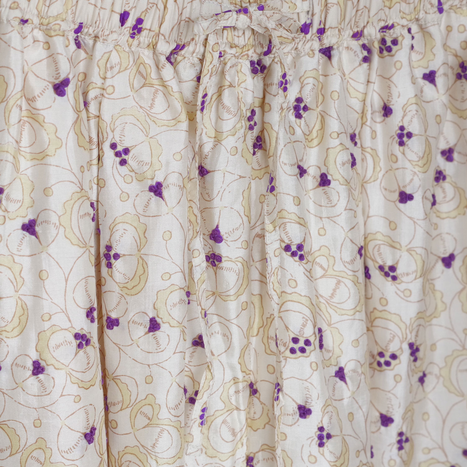 BUNON �֥Υ� : Embroidery TuckPants �ɽ����å��ѥ��