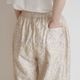 BUNON �֥Υ� : Embroidery TuckPants �ɽ����å��ѥ��